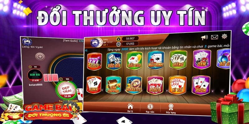 app game đánh bài đổi thưởng