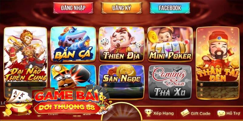 game bài tặng code tân thủ