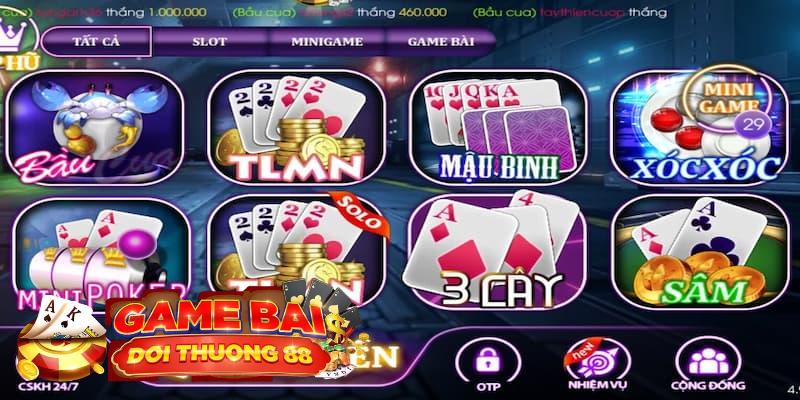 game đánh bài đổi thưởng trên điện thoại